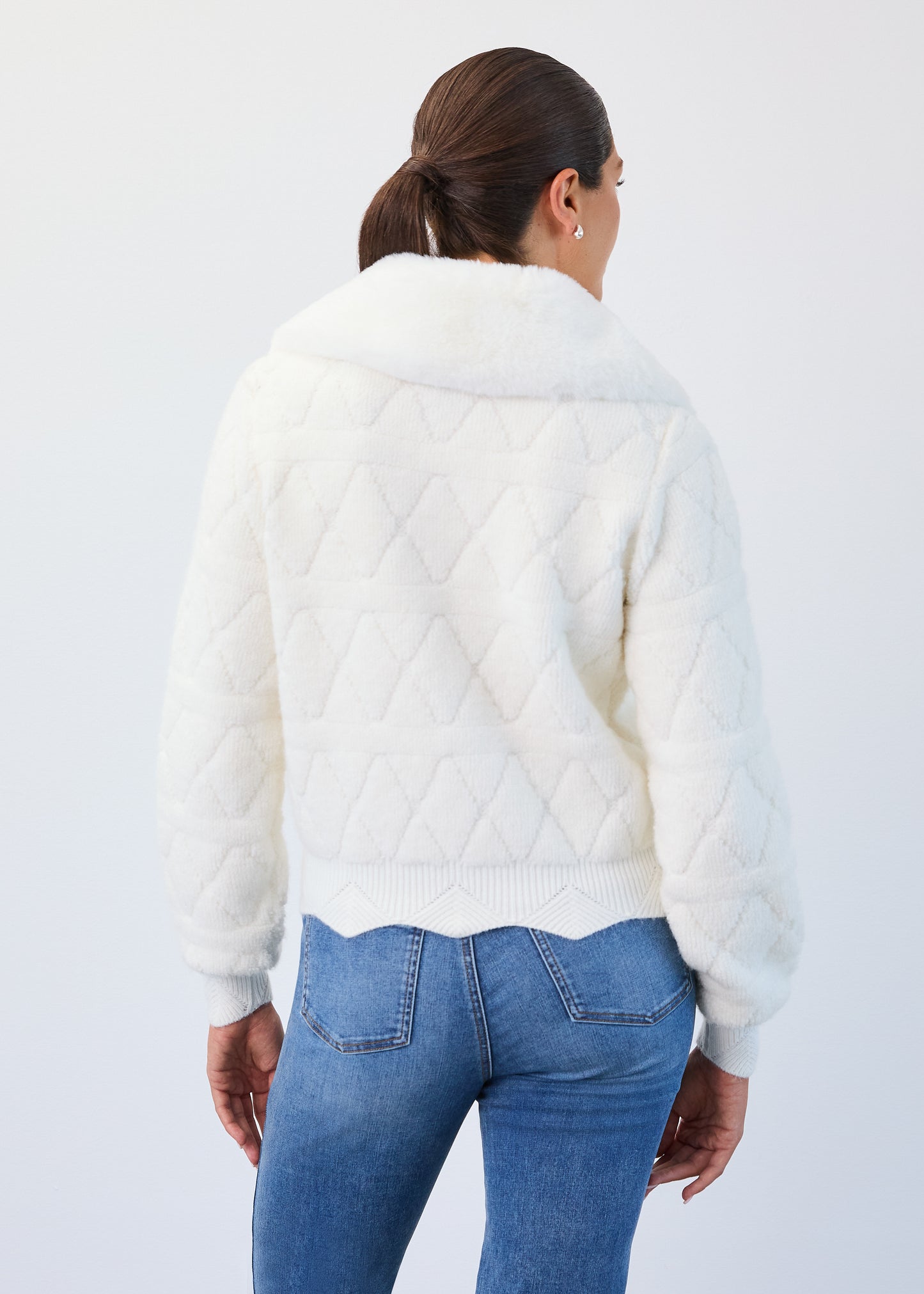Sweater Bomber Coat