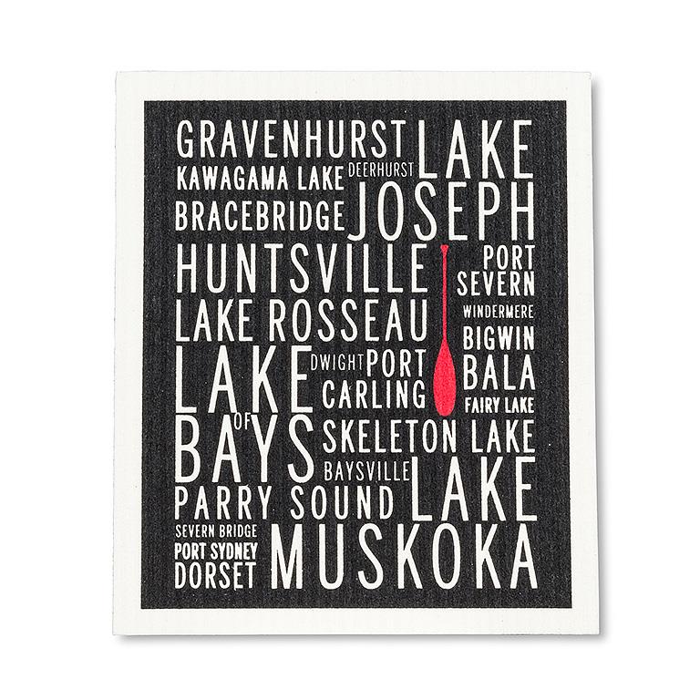 Muskoka Lakes Dishcloth | 2 pk