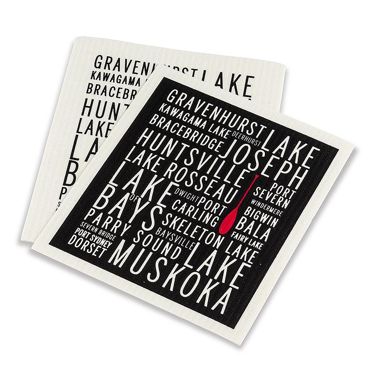 Muskoka Lakes Dishcloth | 2 pk