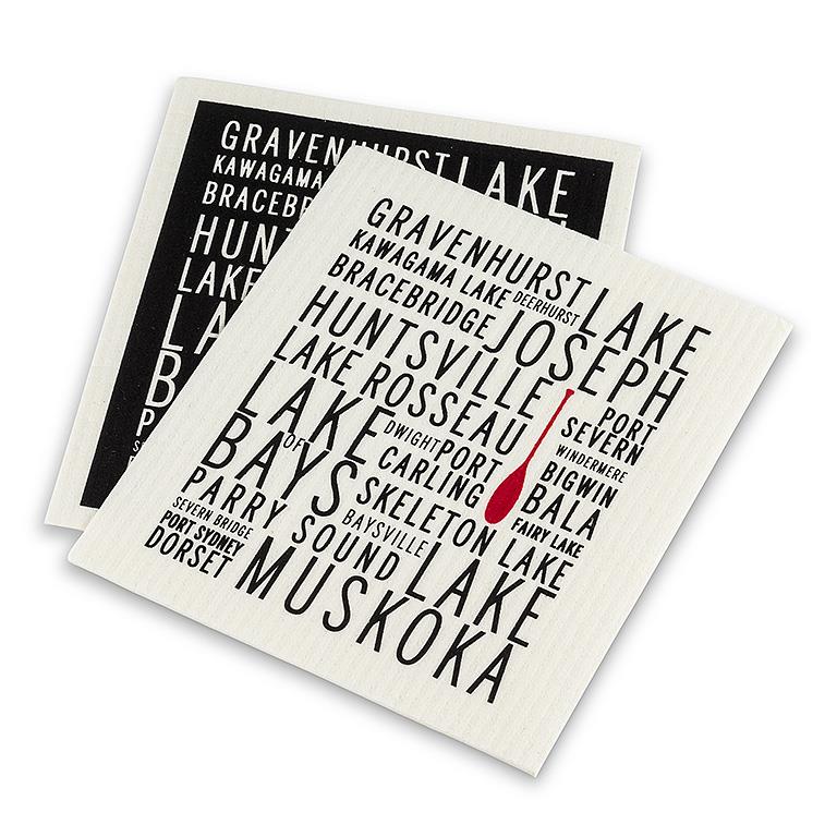 Muskoka Lakes Dishcloth | 2 pk