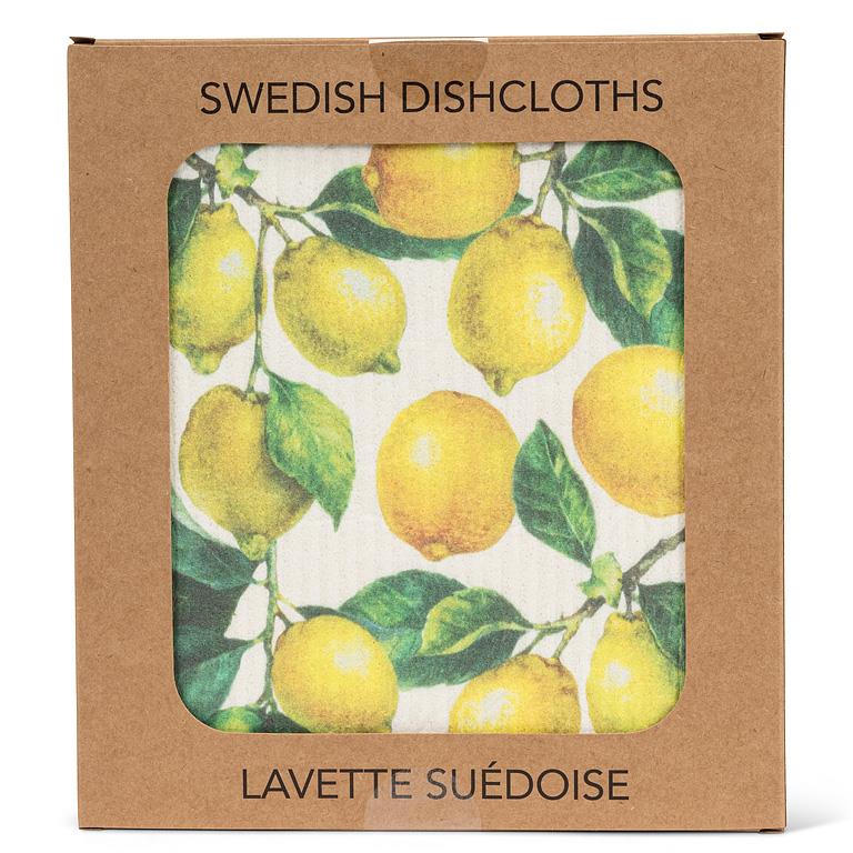 All Over Lemons Dishcloth