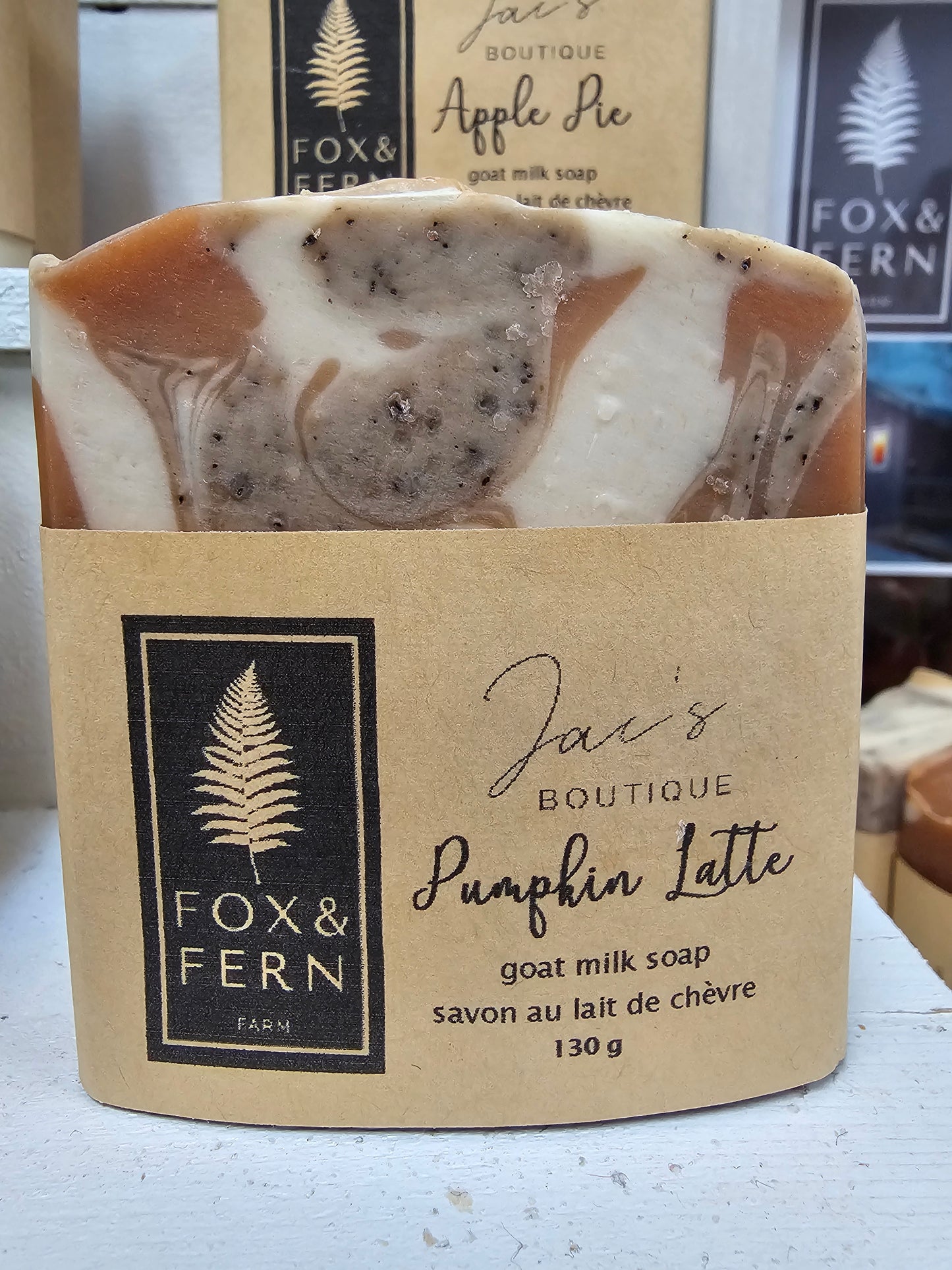 Pumpkin Latte Goats Milk Soap - F & F x Jac's Collaboration