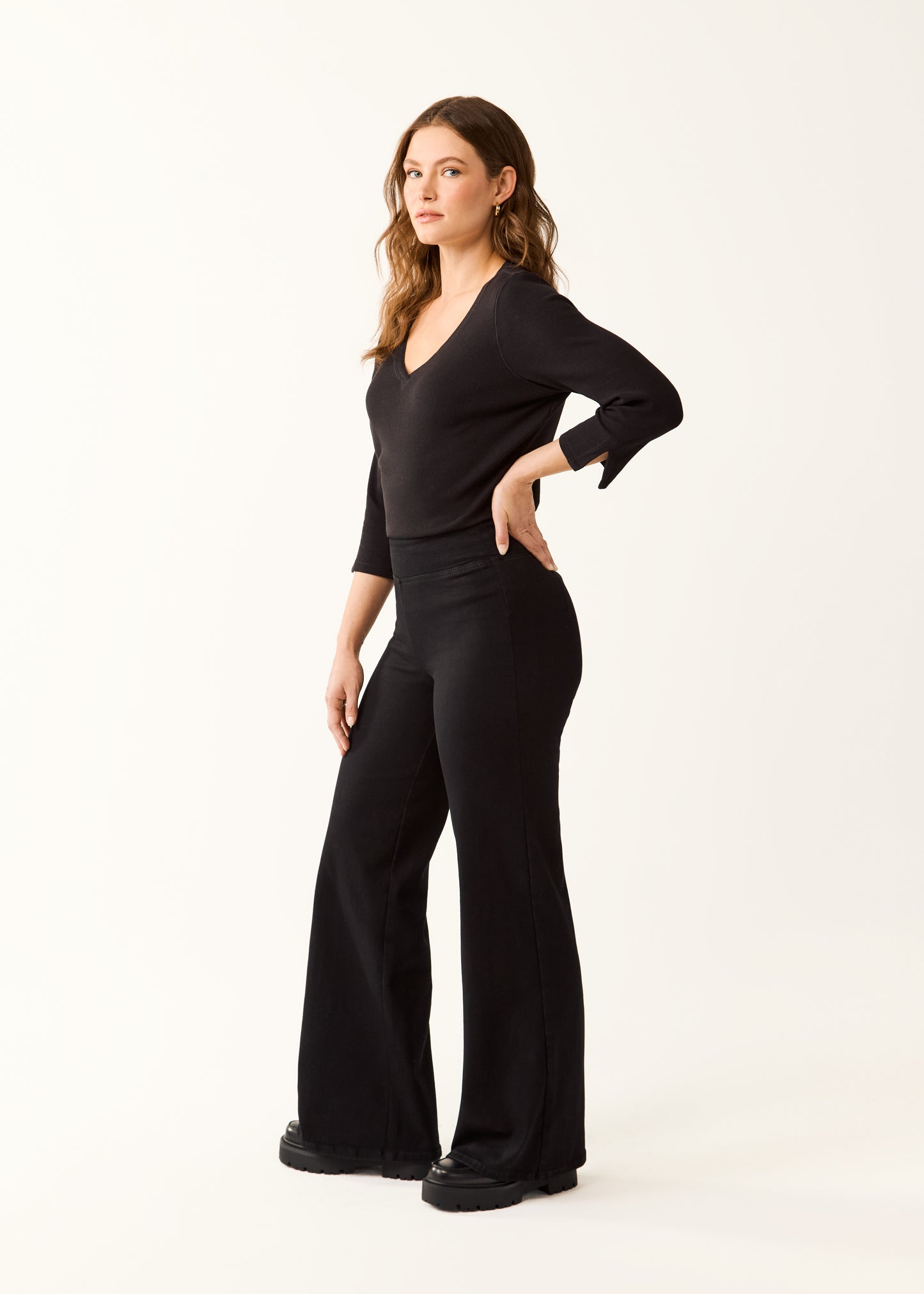 Beyond Denim Straight Leg Jean