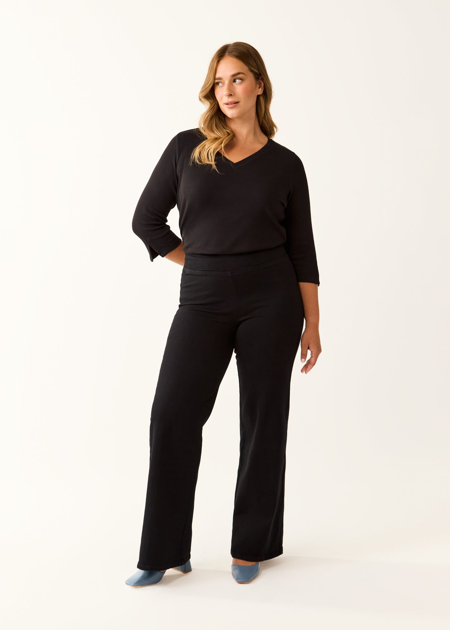 Beyond Denim Straight Leg Jean