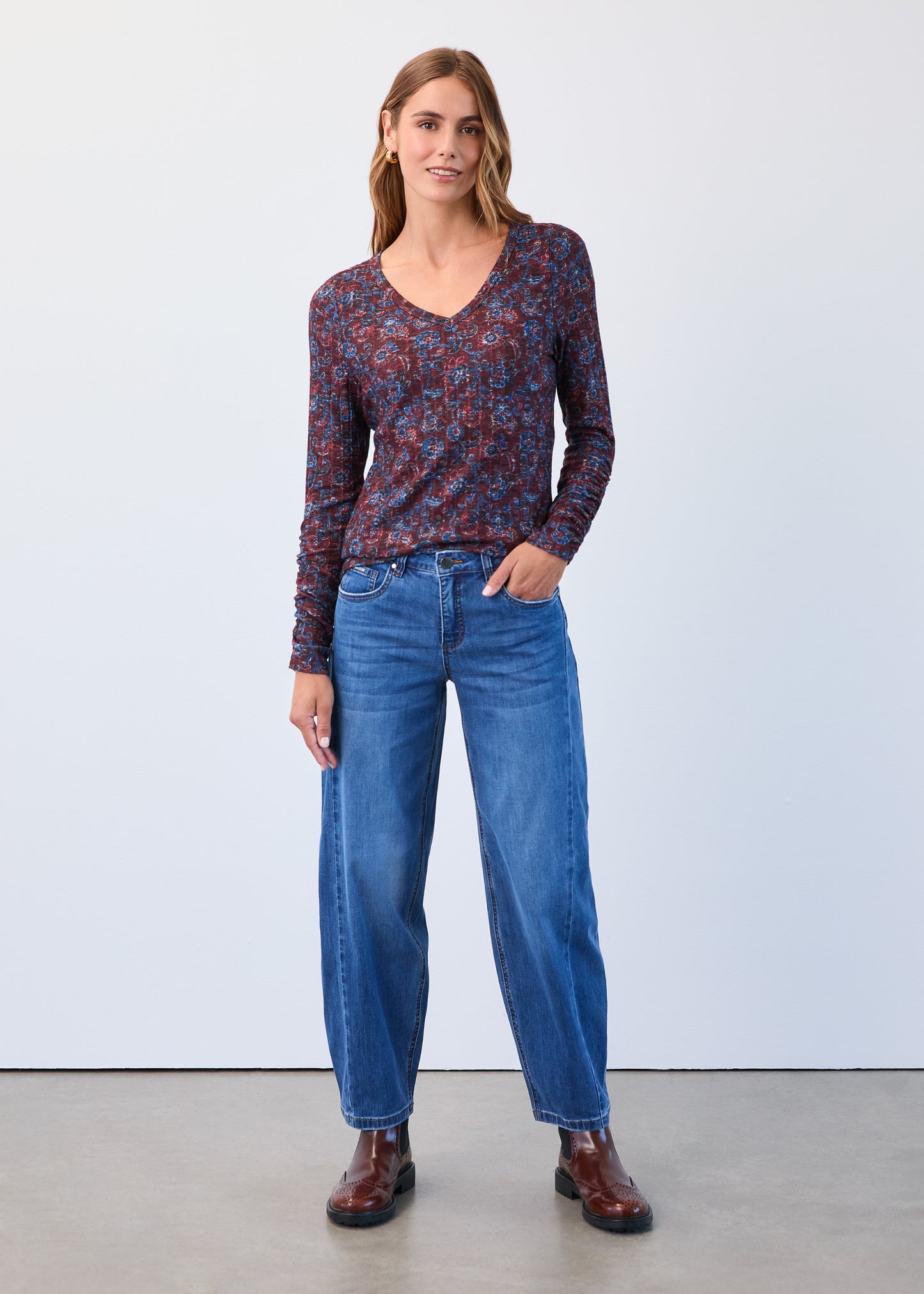 Girlfriend Barrel Ankle Pant