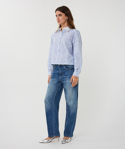 Stripes and Bows Blouse