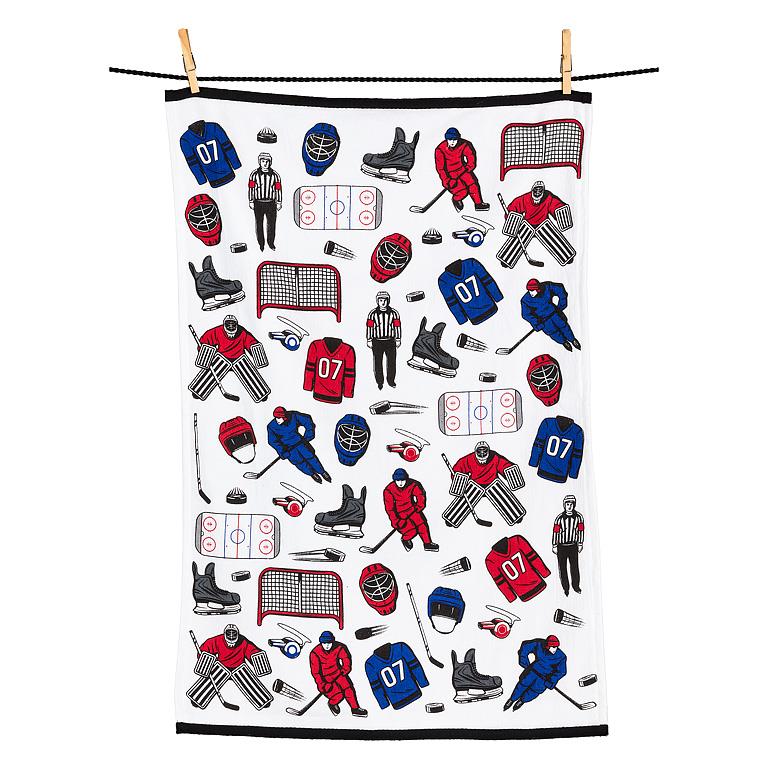 Hockey Icons Kitchen Towel