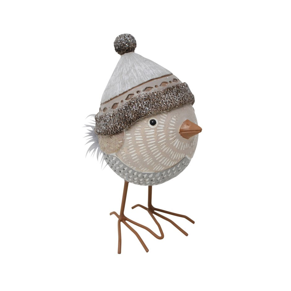 Bird with Winter Hat