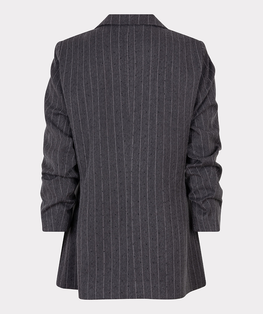 Rouched Sleeve Jacket