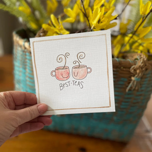 Best Teas - Greeting Card