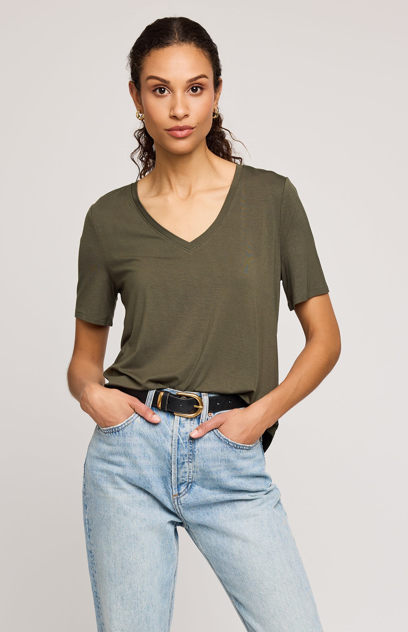 Jamie V Neck T Shirt