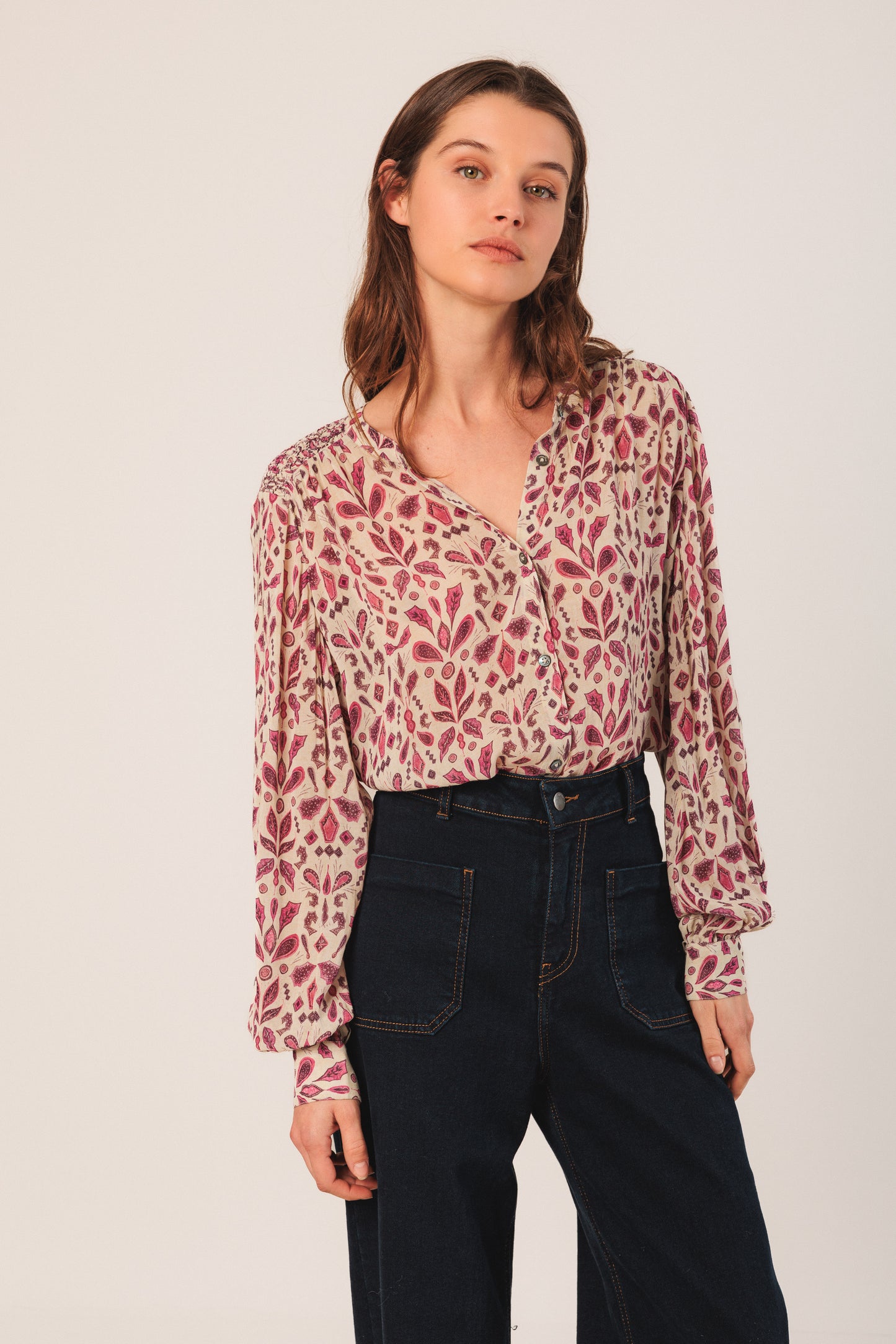 Smock Detail Shirt