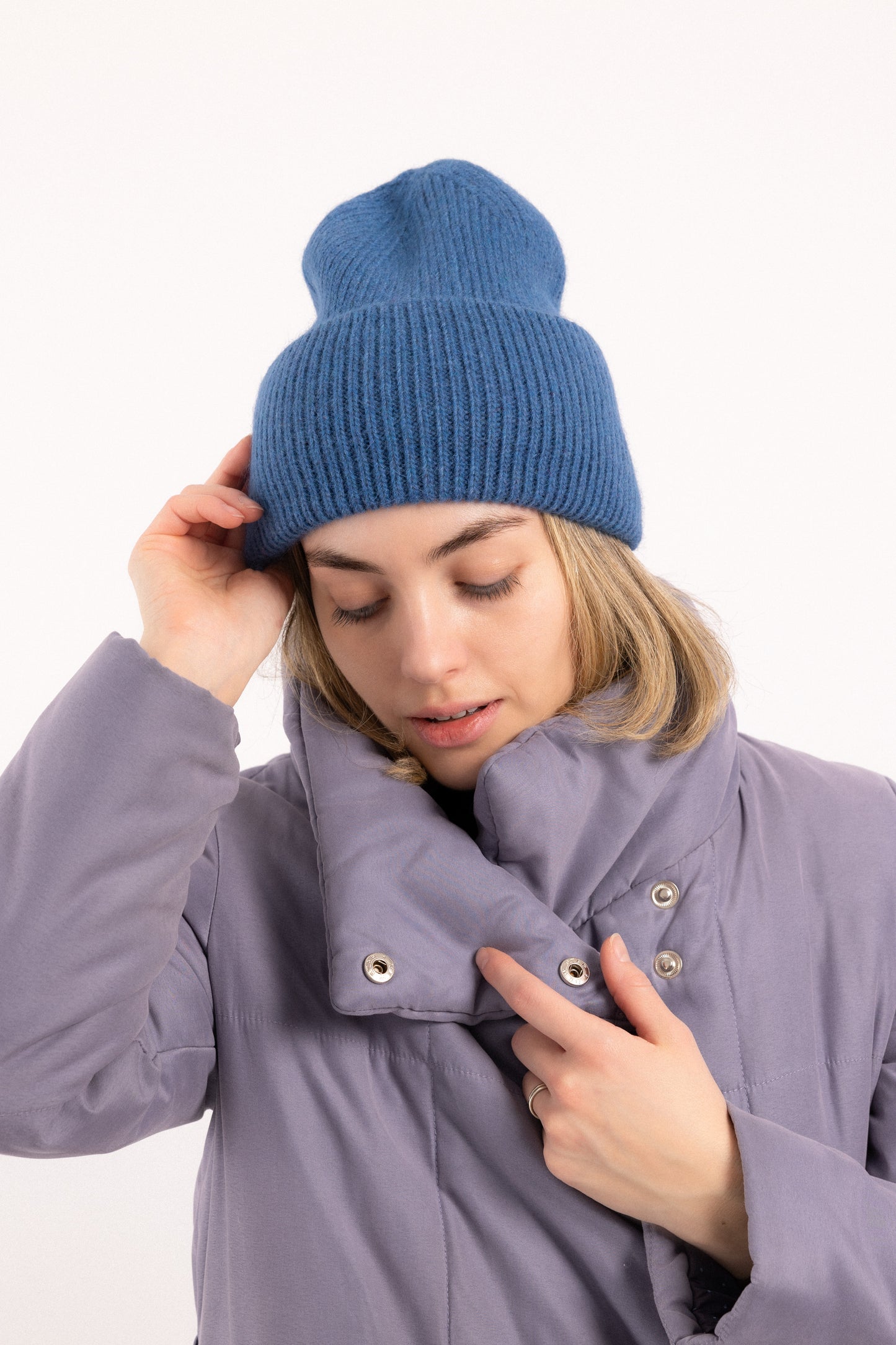 Jane Angora Mix Hat