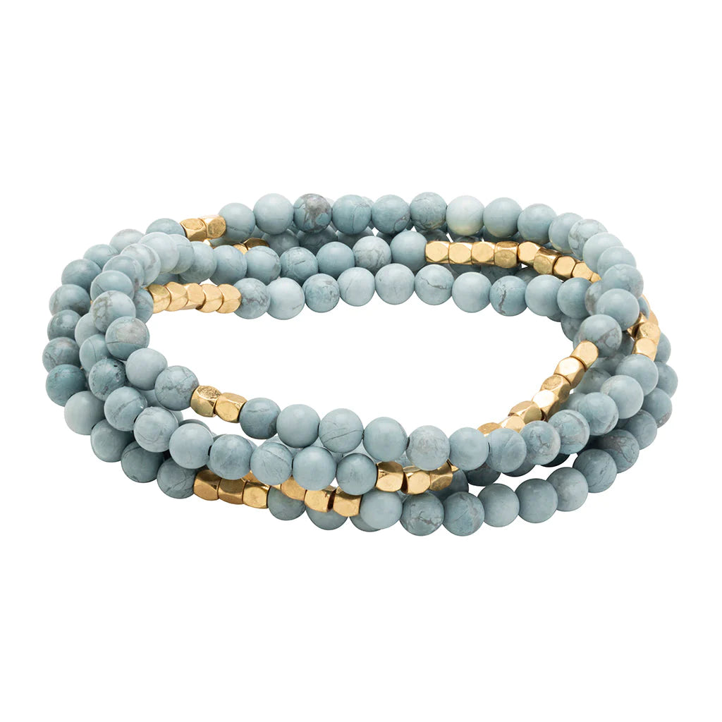 Stone Wrap Blue Howlite | Harmony