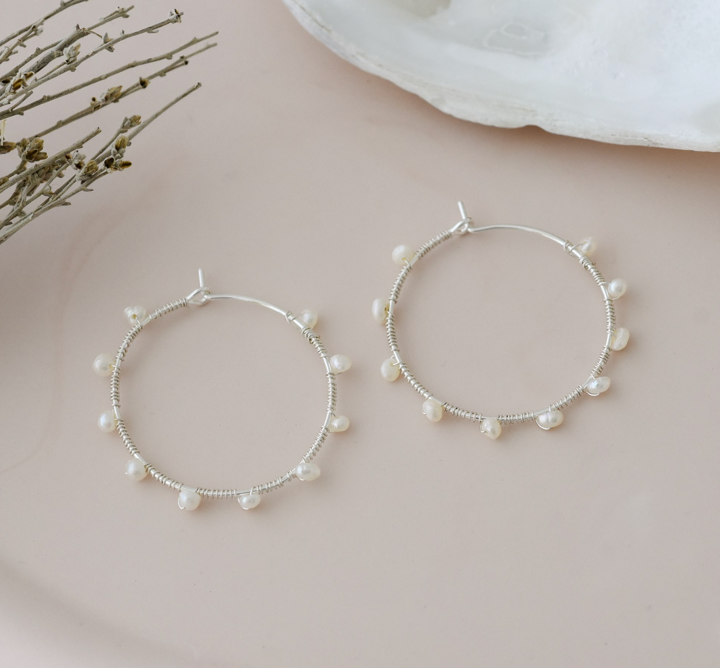 Jolie Hoop Earrings