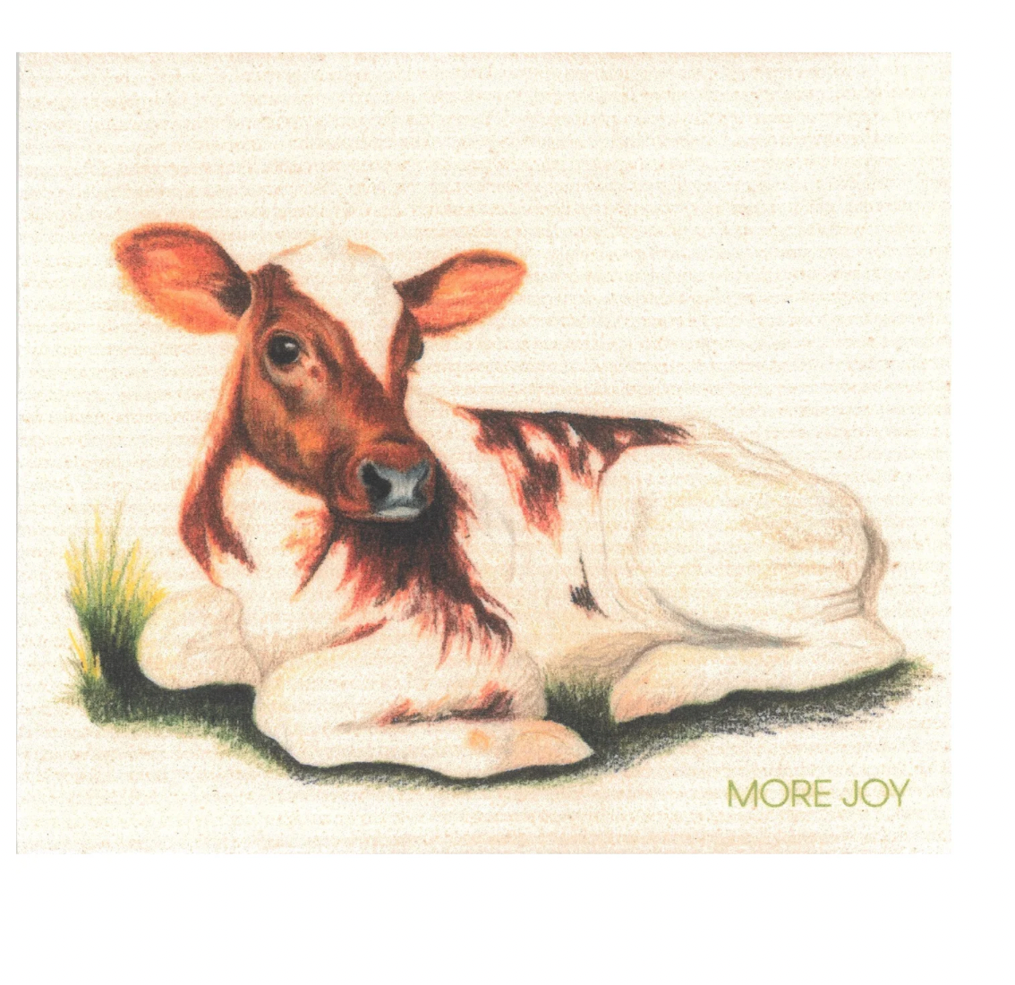 Baby Cow Dish Cloth