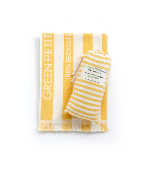 Delmore Beach Towel | Ochre