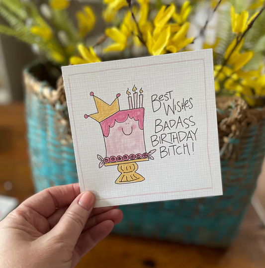 Badass Birthday - Greeting Card
