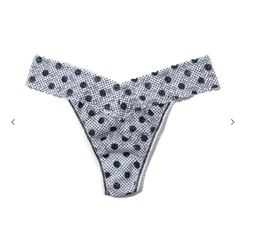 Original Rise Print Thong