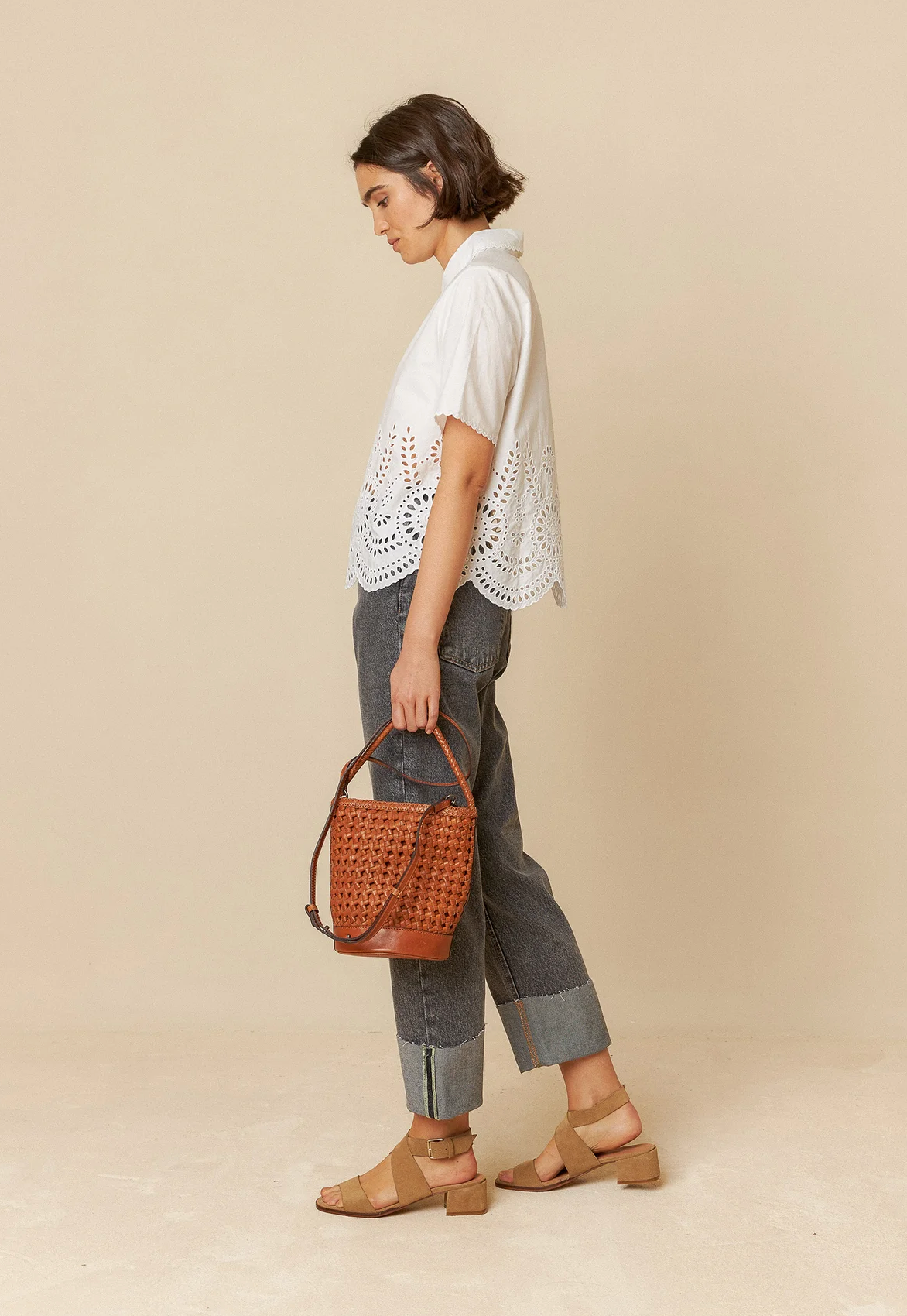 Poplin Embroidered Shirt