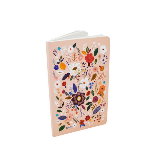 Floral Softcover Notebook