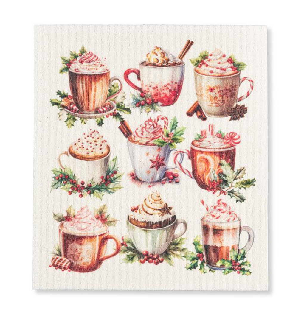 Hot Chocolate Dishcloth