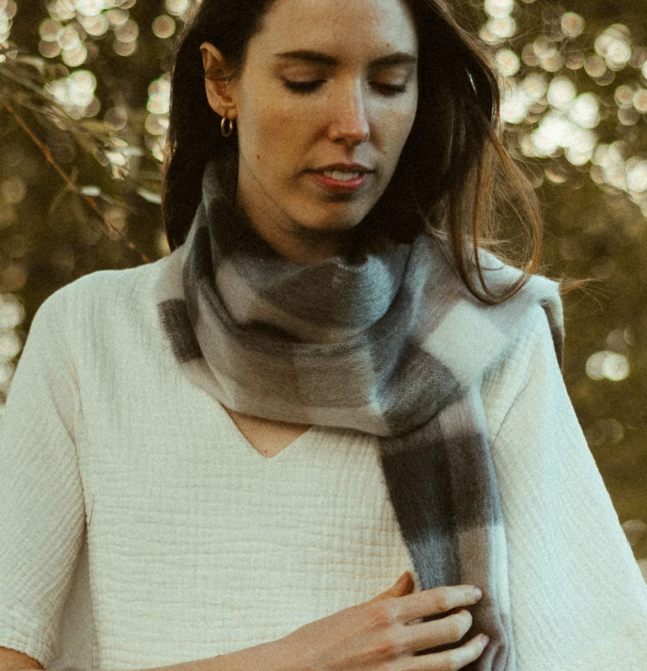 Alpaca Seamless Scarf