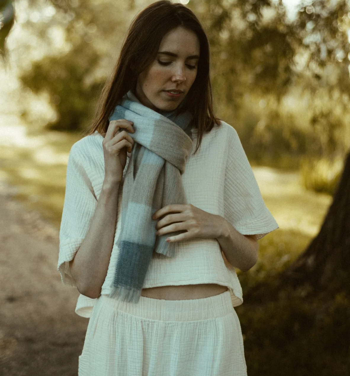 Alpaca Seamless Scarf