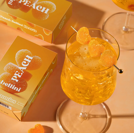 Cocktail Gummies | Peach Bellini