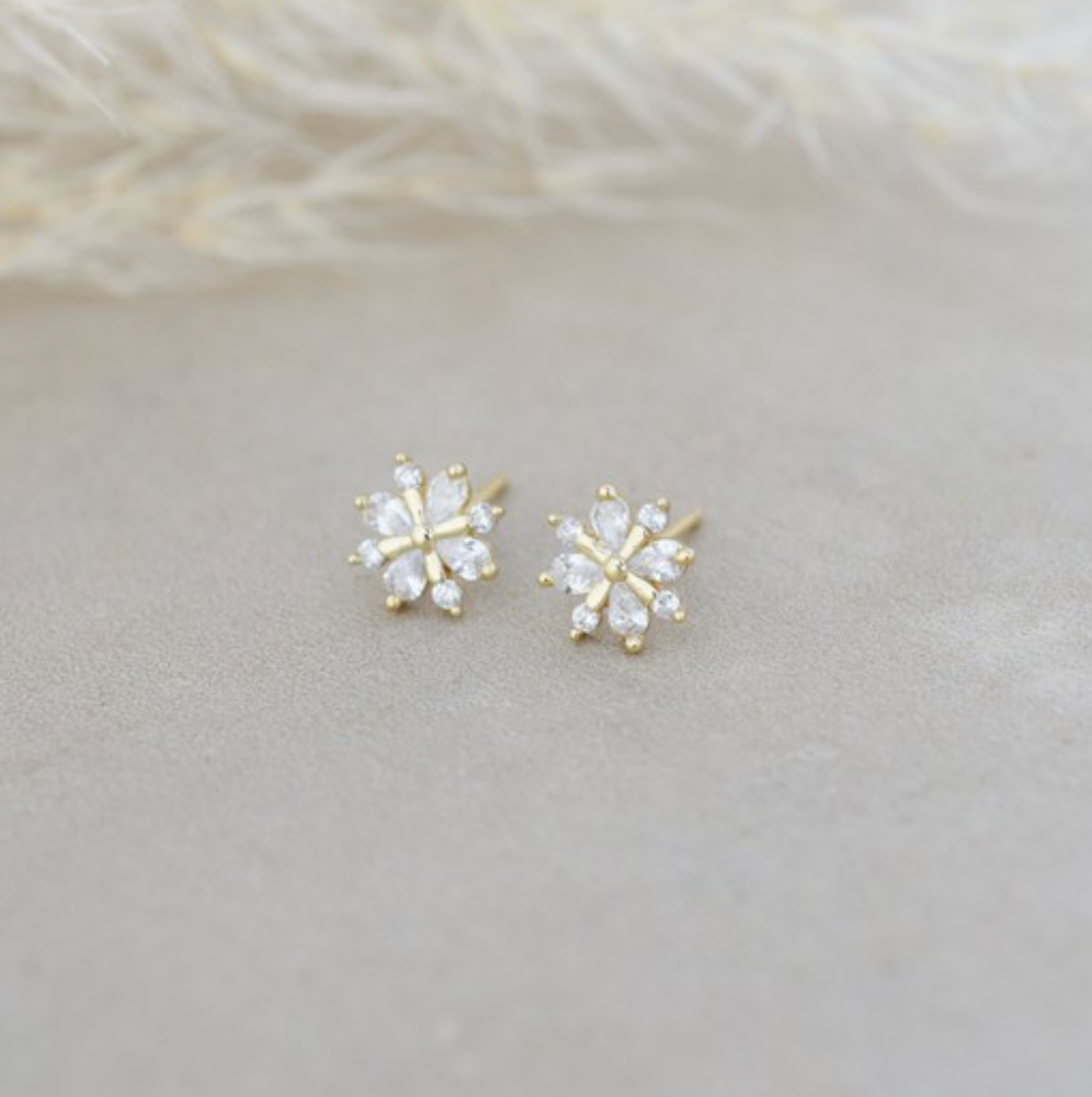 Snow Crystal Earring