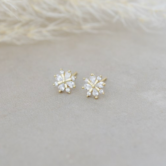 Snow Crystal Earring