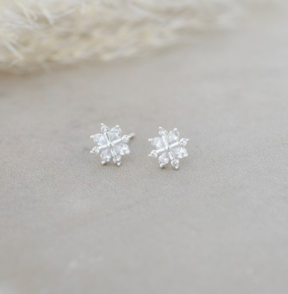 Snow Crystal Earring