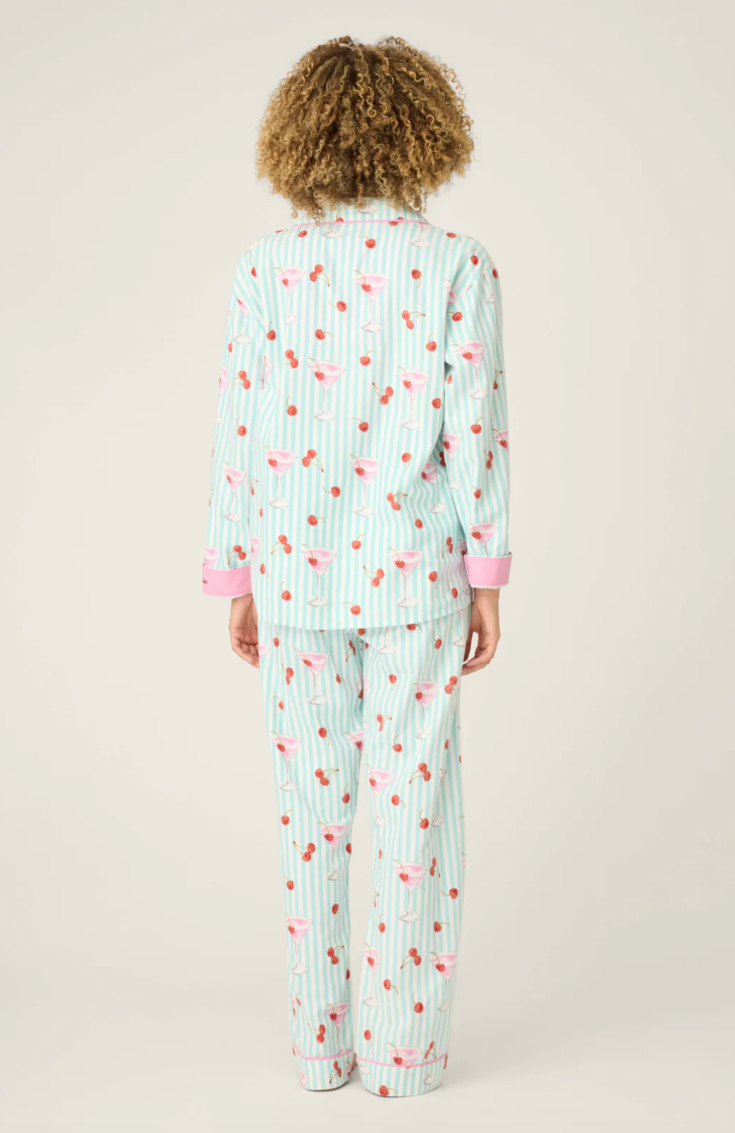 Ma Cherie Cherry Print PJ'S