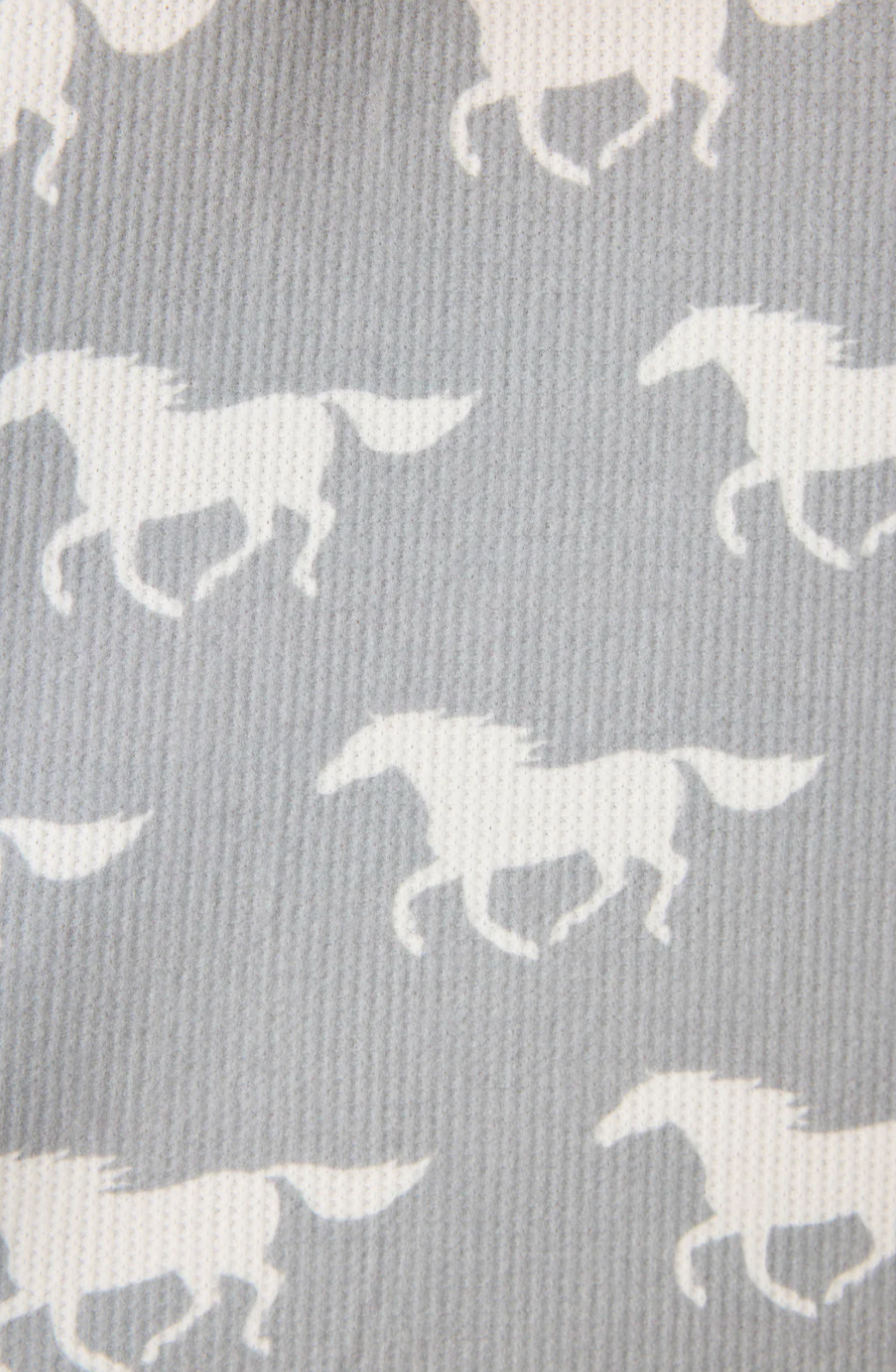 Grey Horse Boyfriend Boxer PJ'S