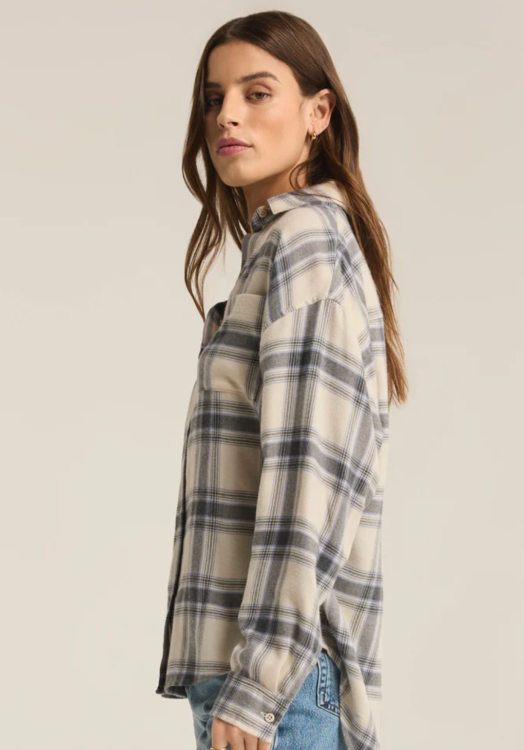 Plaid Button Up Shirt