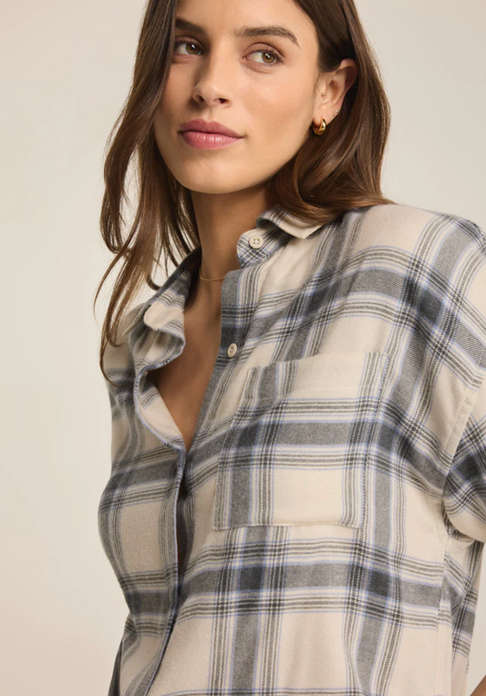 Plaid Button Up Shirt