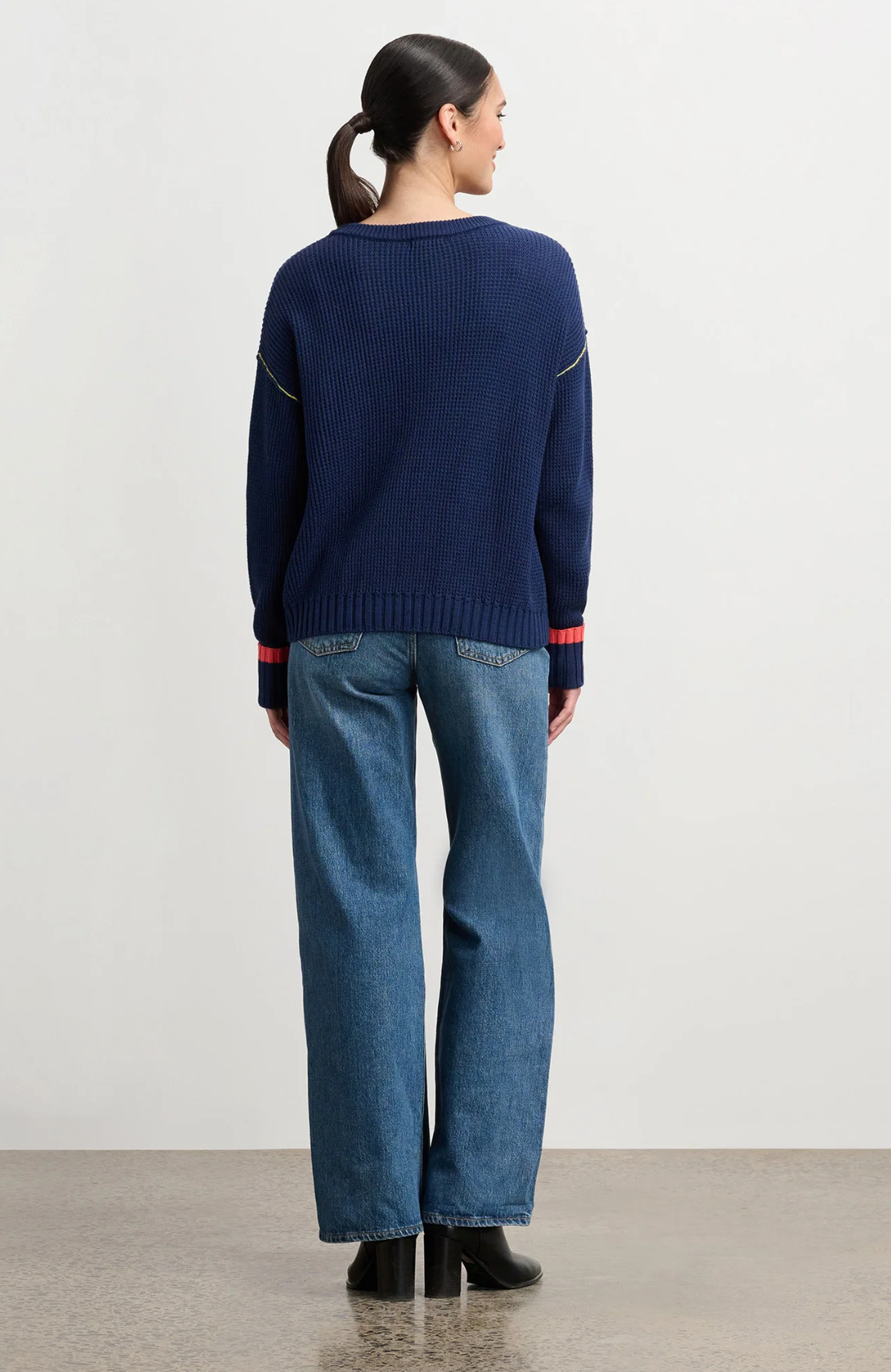 Waffle Knit Sweater