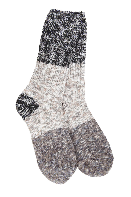 Weekend Ragg Colorblock Crew Socks