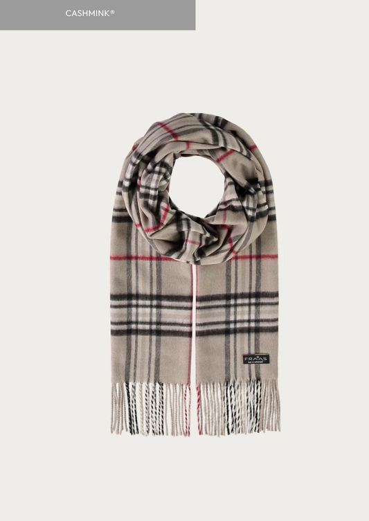 Cashmink Plaid Check Scarf