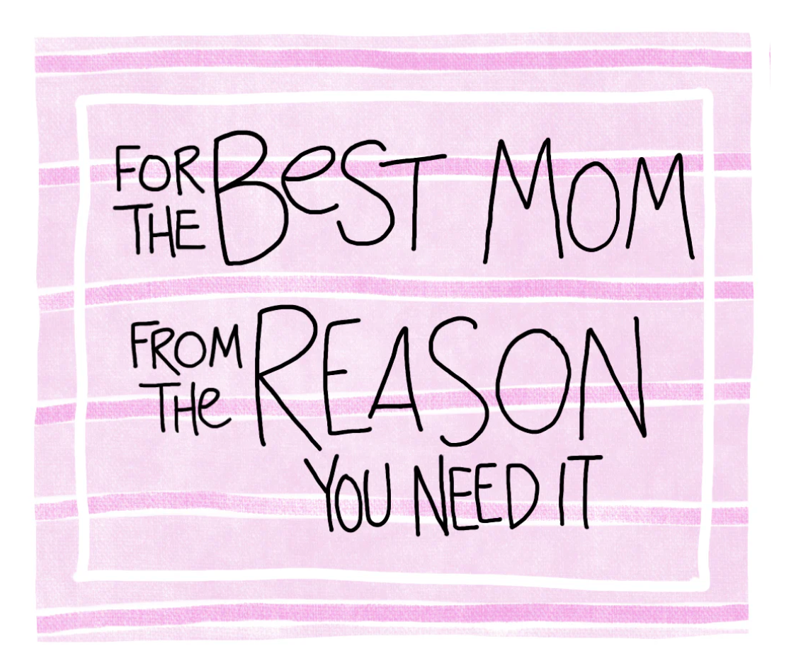 Best Mom- Bottle Greeting Card