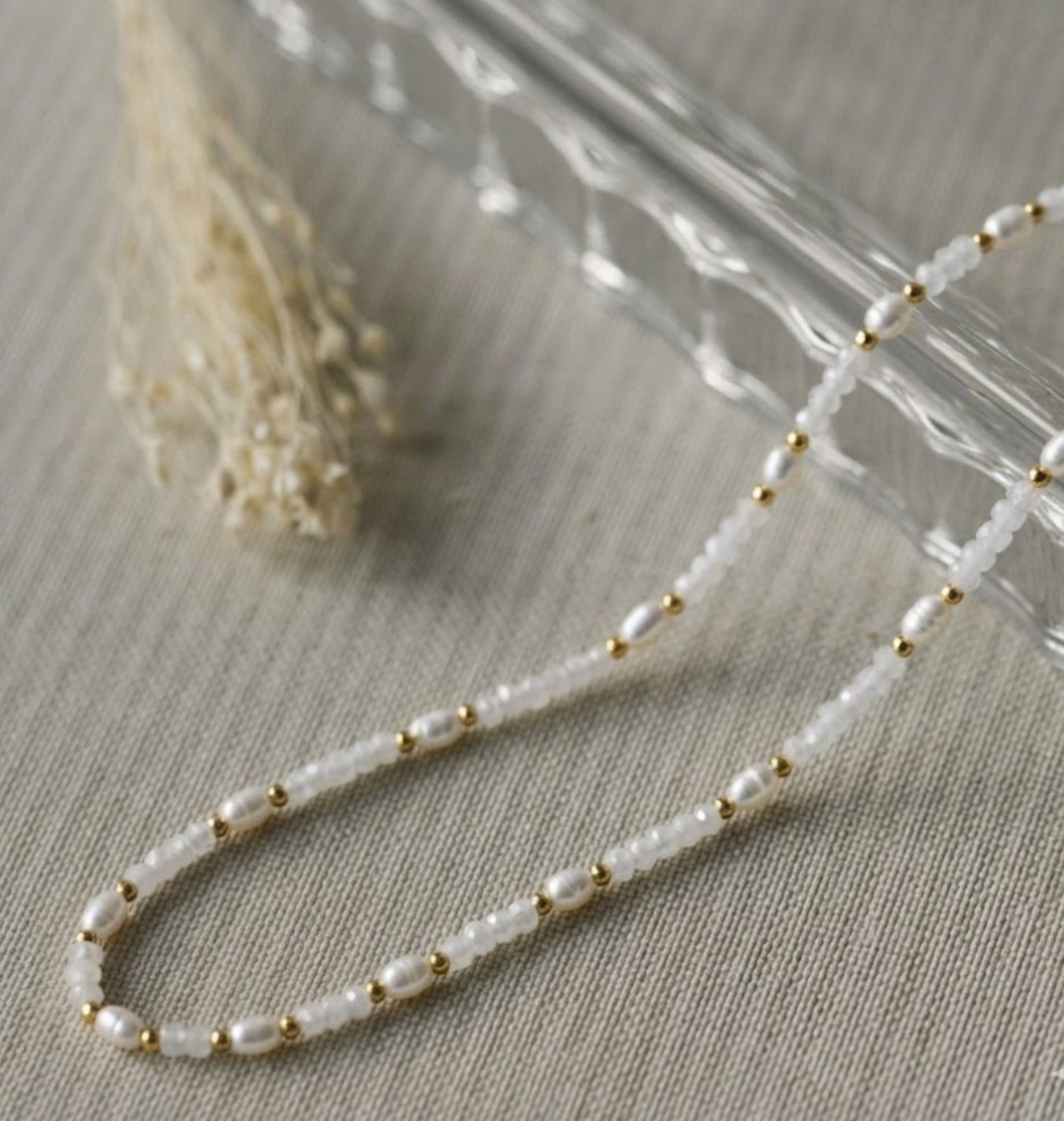Lylara Moonstone Necklace