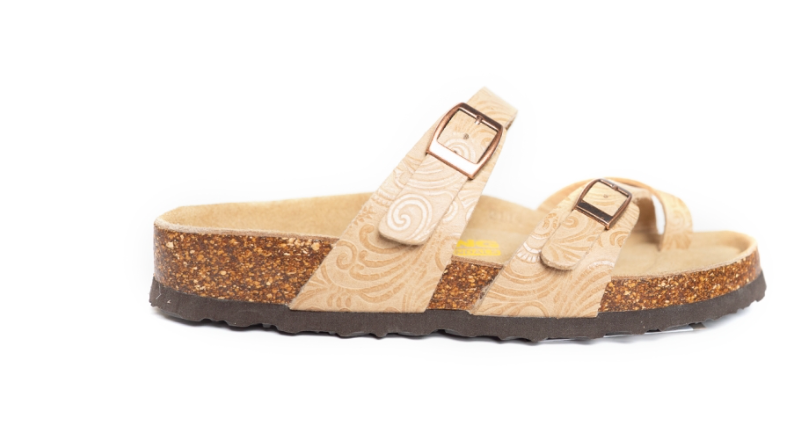 Tofino Blue Floral Sandal