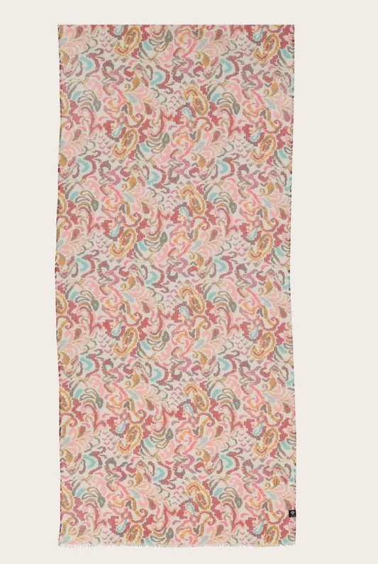 Abstract Paisley Scarf