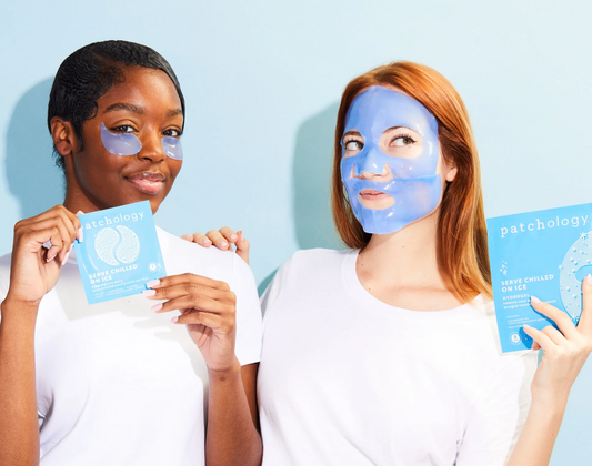 Serve Chilled On Ice Hydrogel Mask