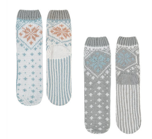 Snowfall Pattered Slipper