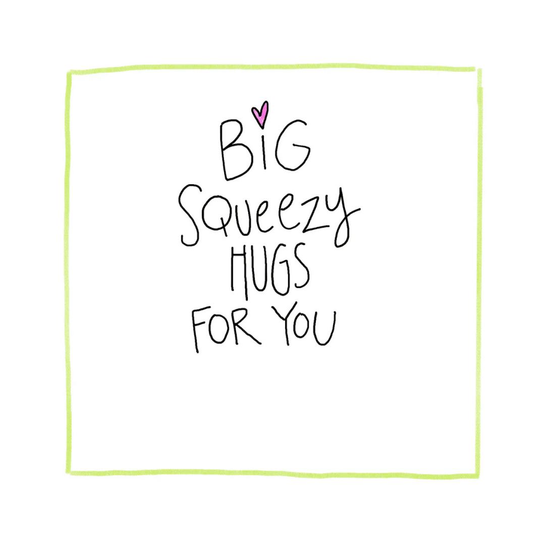 Big Hugs - Greeting Card