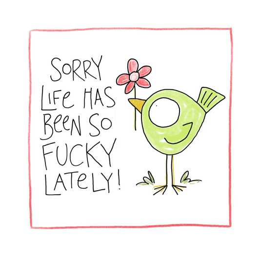 A Little Fucky - Greeting Card