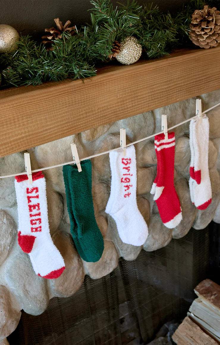 Sleigh Socks | 2pk