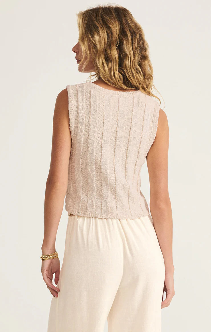 Calan Rib Sweater Top
