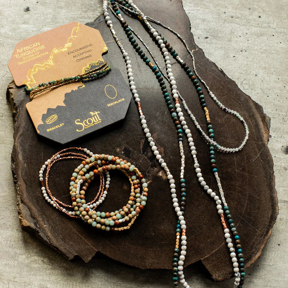 Stone Wrap White Fossil Jasper | Nurturer